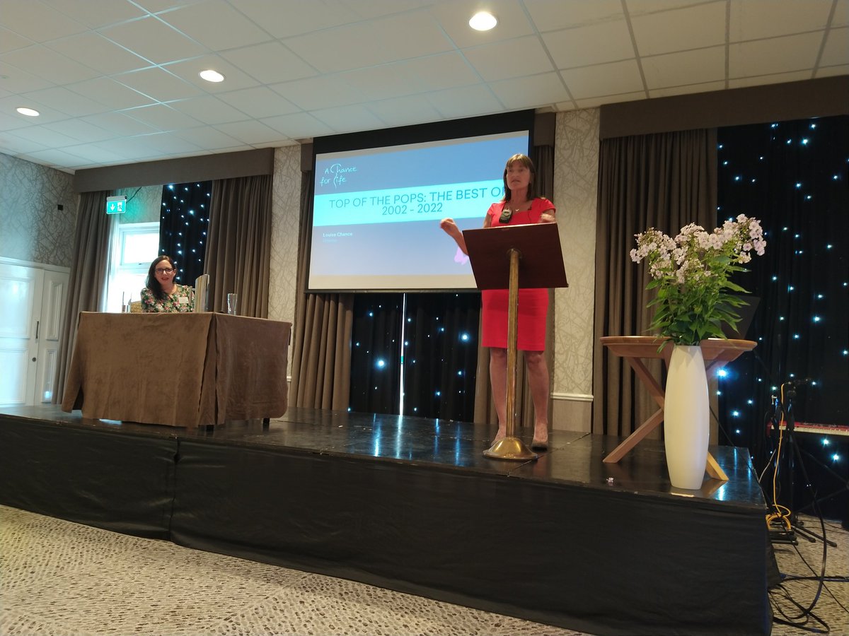 Here she goes... The boss lady, looking very glam as she reminisces about the past 20 years of neuro rehabilitation. 💙 #ACFL20