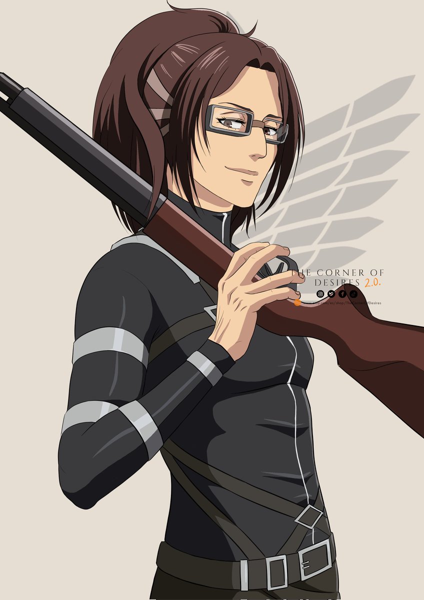 CornerOfDesires's tweet photo. New Hange Illustration :)

#hangezoe #AttackOnTitan #ShingekiNoKyojin https://t.co/nMGwU7hBq6