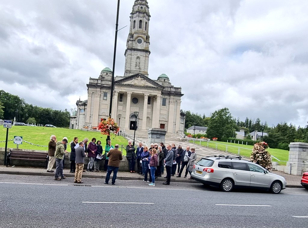 IHTA_RIA's tweet photo. Next stop on the @IHTA_RIA #ICHT2022 Road Trip is Cavan! Just finished a walking tour with Brendan Scott and lunch at the Town Hall courtesy of @cavancoco https://t.co/YWmlkTOfTQ