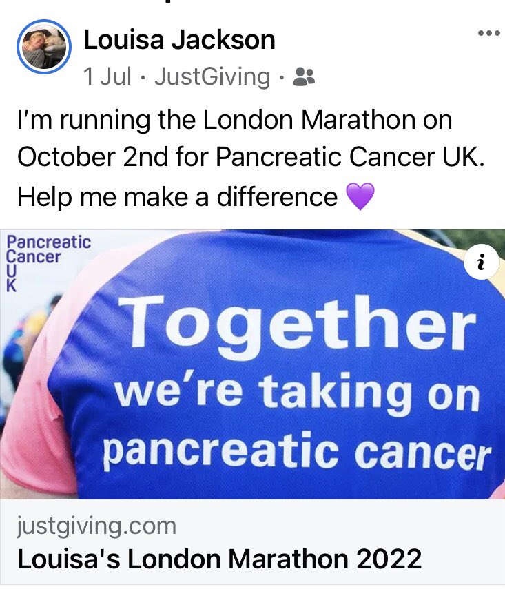 #october4good 
Gold Medal’s very own <a href="/louisaejackson/">Louisa Jackson</a> is running the London Marathon next month in memory of her lovely mum who sadly passed away following a battle with cancer. We’d love to help her get to her target 💕