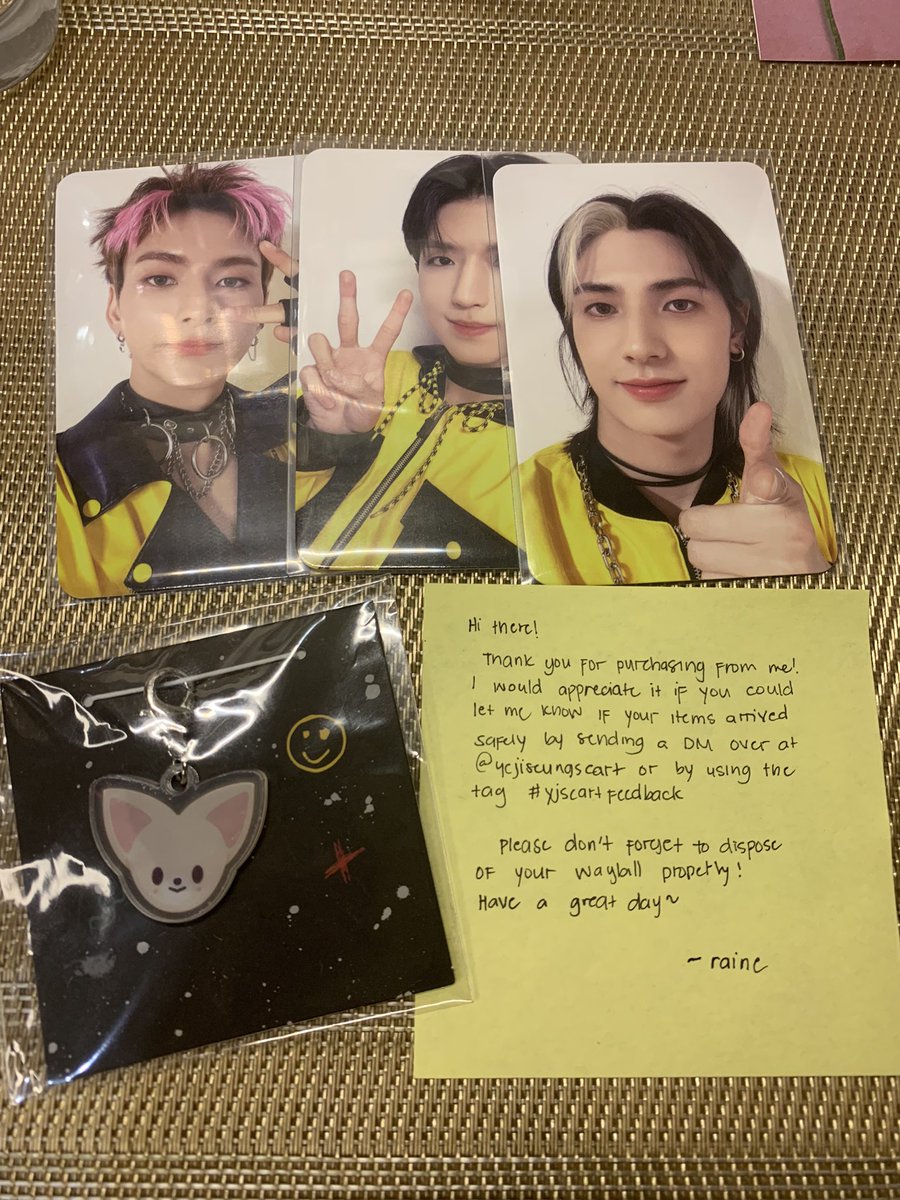 MCnaeOnTop's tweet photo. π from: @yejiseungscart
Hello ate raine, thank you so much for the smooth transaction π«Άπ»
#yjscartfeedback
#MacFoundation https://t.co/QdfCu2GOQJ