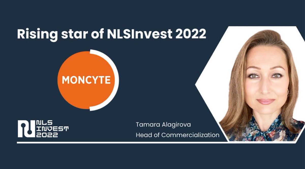 TAlagirova's tweet photo. Happy to be selected to #NLSInvest as a Rising Star! 🚀 Meet us at @HealthHelsinki stand in Malmö, Sweden 28-29 of September! https://t.co/nhjjgy6KWC