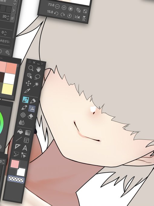 ぬりぬり楽しいれふー🤤 