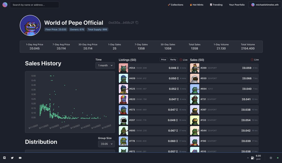 Light mode or dark mode?

Not sure which one we link better. Quick congrats to <a href="/WorldofPepeNFT/">World of Pepe (Staking and Raffles Live!)</a> for minting out. WoP holders will get a very nice surprise soon 👀