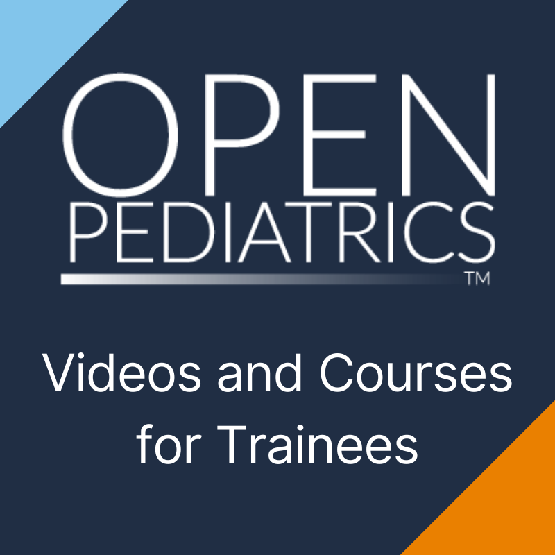 OPENPediatrics's tweet photo. We have a section of our website just for trainees. If you're a resident, medical or nursing student, or an educator, check out the Trainee section that contains videos and courses that are relevant to your training. Login required to view. https://t.co/si9N7VOSg8 #MedEd #FOAMed https://t.co/4Qset4JVem