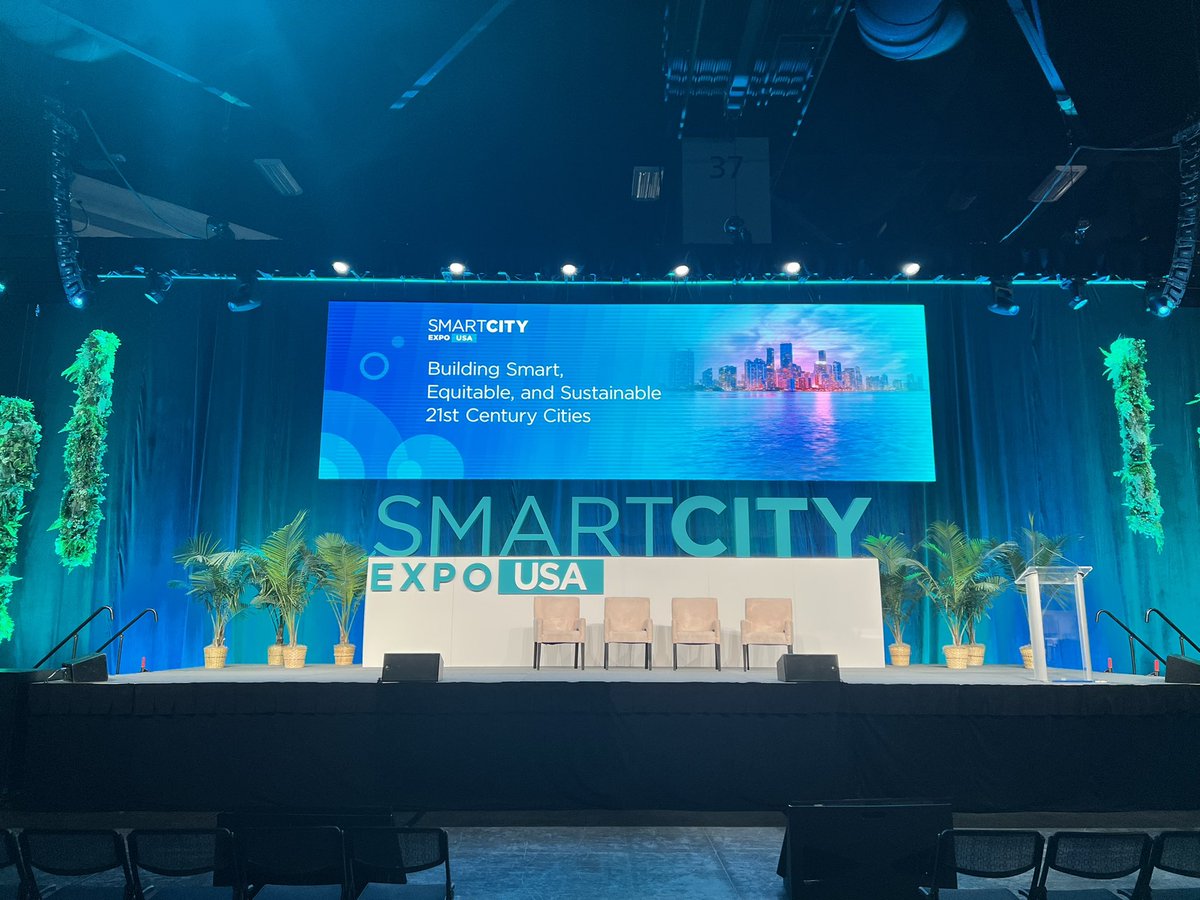 Excited to present later today at the <a href="/SmartCityExpoUS/">Smart City Expo USA</a> main panel about #Cybersecurity collaborations to improve smart cities