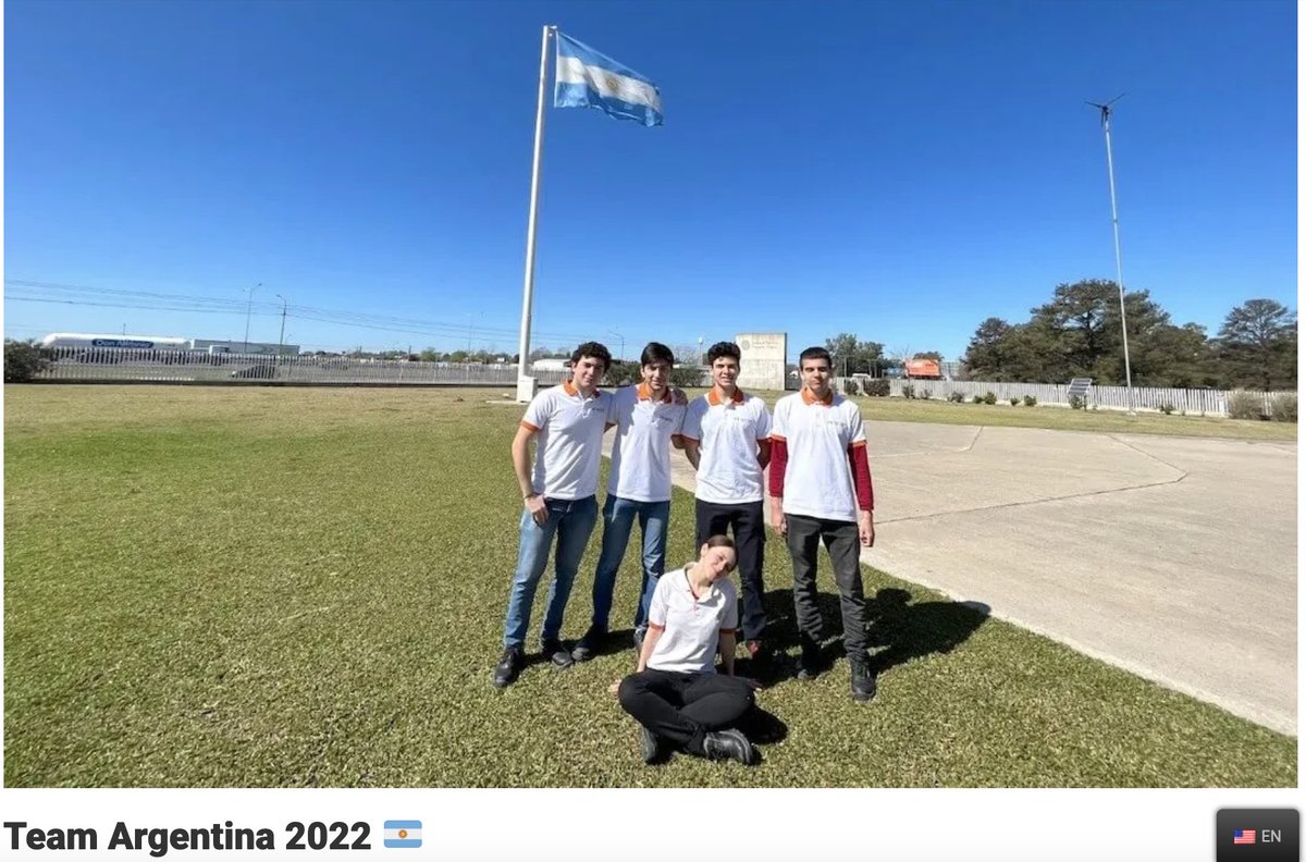 Delfina; Mauricio; Marcos; Nico; Emanuel chicos del futuro, quieren ser biólogos disruptivos; innovadores electrónicos; ingenieros domóticos. Estudian en <a href="/etrrar/">Escuela Técnica Roberto Rocca</a> y representarán a nuestro pais en <a href="/F1RSTglobal/">FIRST Global</a>  Ginebra Oct 2022 Éxitos. <a href="/maru_albarracin/">Mariana Albarracín</a> <a href="/ludovicogrillo/">Ludovico Grillo</a> <a href="/erikabienek/">Erika Bienek</a>