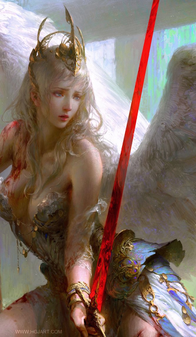 HgjArtt's tweet image. Hunt Angel