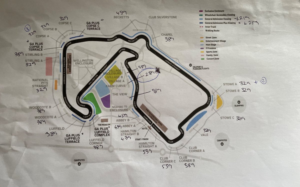 alisonpearsonSW's tweet photo. @SilverstoneUK Just a reminder that these were the prices originally on your website.
People have crashed out of the website at all stages of booking only to find the prices have gone up in the meantime. Have you never sold tickets before? Highly unethical #greedy #silverstone2023 https://t.co/nVM3i8e1xR
