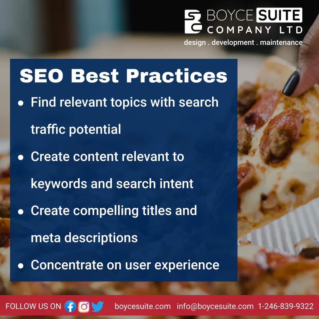 boycesuite's tweet photo. SEO never stops, however, these are just some of the important steps you must take in order to be at the top of your game. 

#seo #traffic #keywords #content #googleranking #internet #website https://t.co/acsQX3hspU