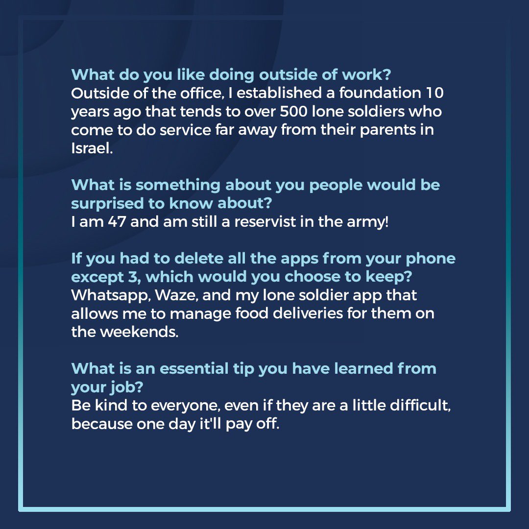 Watergen_Inc's tweet photo. Get to know Micky Shoham, Regional Sales Manager in Watergen’s Sales Department. 
.
.
#technology #newtechnology #waterscarcity #water #meettheteam #workspaceculture #workinghappy #leadership #sales https://t.co/KB60erXuV4