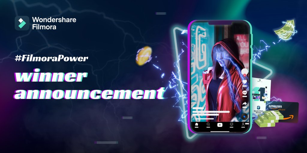 Filmora_Editor's tweet photo. We had so much fun watching your videos and are impressed by your imagination and editing skills. Thank you for participating in the #FilmoraPower challenge. You are amazing! 💙
🎉Congratulations to the winners:
@bon_valyage
@jraykemedia
@samuel_sakho https://t.co/UzFLnay7gD