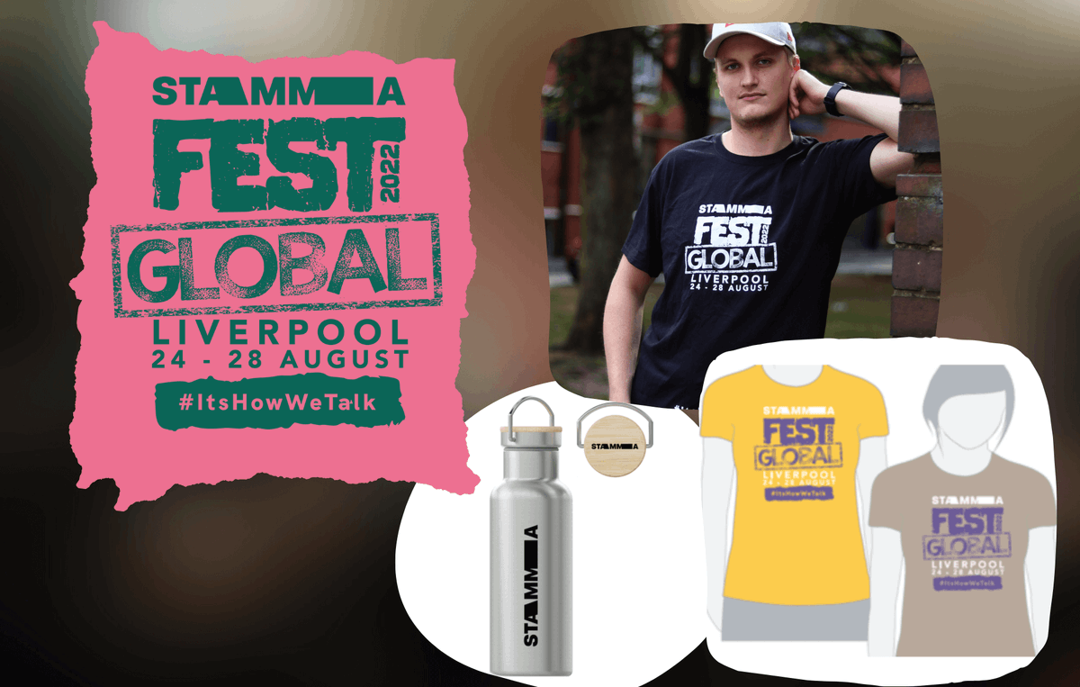 stammafest's tweet photo. Wanted to grab some merchandise at @stammafest, but didn't have time to visit Vee at our stall? 🛍️

No worries - You've still got time to pick up your STAMMAFest Global merch, from T-Shirts to water bottles, on our website!

Visit https://t.co/GMmTxtltTs https://t.co/HHaarWGjPN