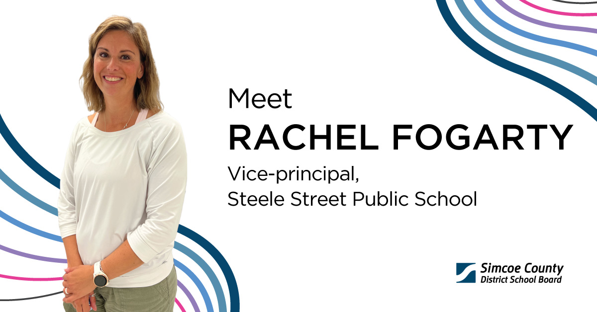 SCDSB_Schools's tweet photo. This month weโre introducing new superintendents and administrators to the #SCDSBCommunity. Please join us in welcoming:
๐ฅ๐ฎ๐ฐ๐ต๐ฒ๐น ๐๐ผ๐ด๐ฎ๐ฟ๐๐, ๐ฉ๐ถ๐ฐ๐ฒ-๐ฝ๐ฟ๐ถ๐ป๐ฐ๐ถ๐ฝ๐ฎ๐น
๐ Steele Street Public School
Follow along as we continue to share throughout September! https://t.co/X7sPAbIaAo