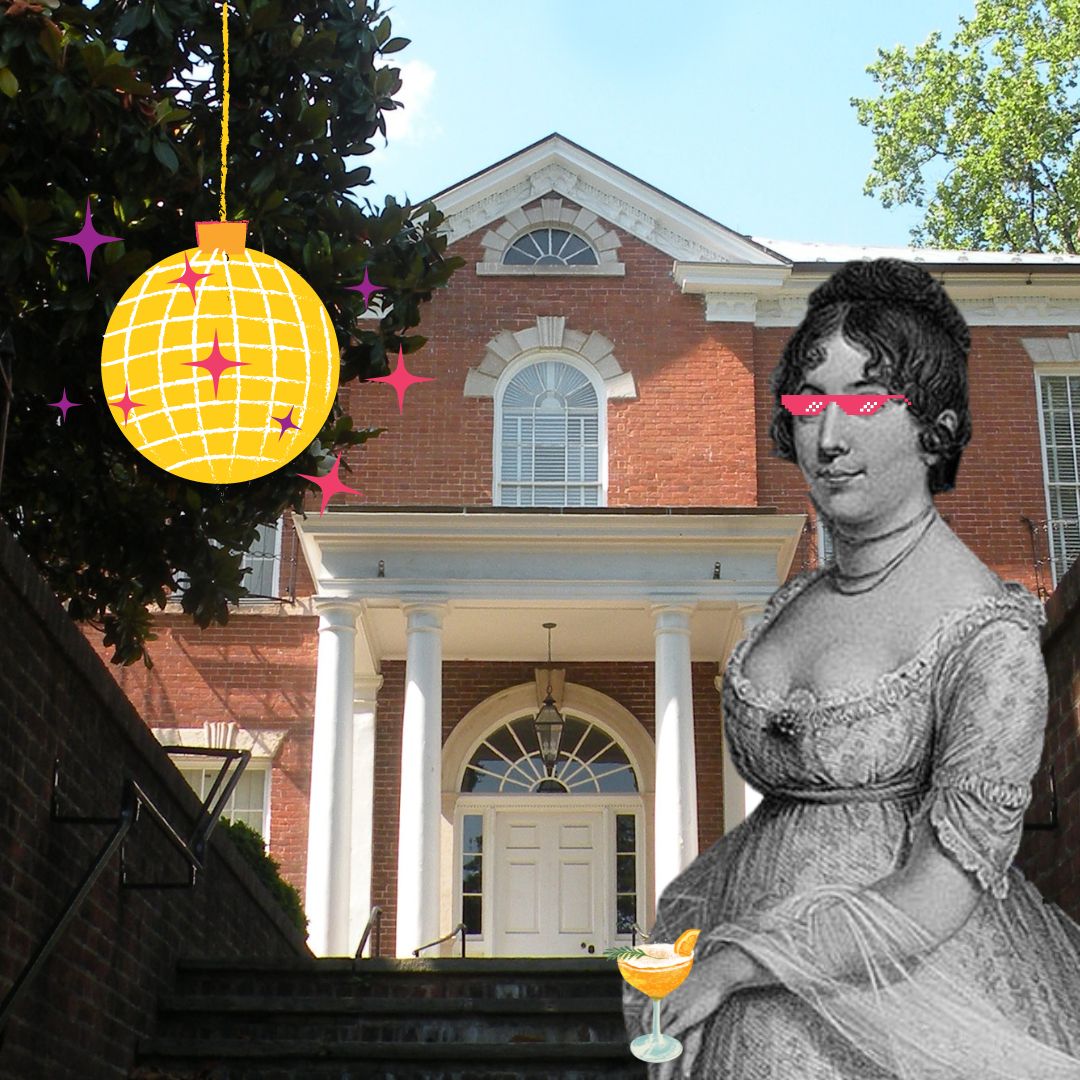 DumbartonHouse's tweet photo. Think you can "squeeze" a party into your schedule? Drop by Dumbarton House TONIGHT for a special Dumbarton at Dusk, fashioned after Dolley Madison's famous parties as First Lady. We'll see you tonight for a party the likes of which D.C. hasn't seen in 200 years! #museumparty https://t.co/CHDju0bq4v
