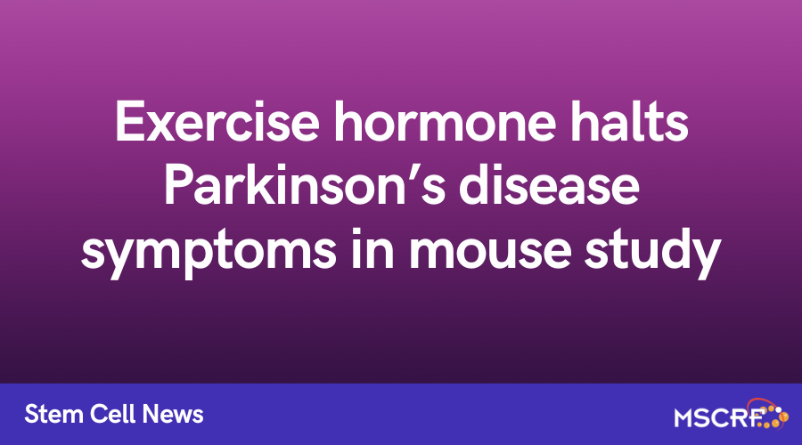 Exercise hormone halts Parkinson’s disease symptoms in mouse study. Learn more: ow.ly/Wqa150KJ94s

Mentioned: <a href="/JohnsHopkins/">Johns Hopkins University</a>, <a href="/DanaFarber/">Dana-Farber</a>, Bruce Spiegelman, PhD, Ted Dawson, MD, PhD

#parkinsons #research #stemcells #biotechology