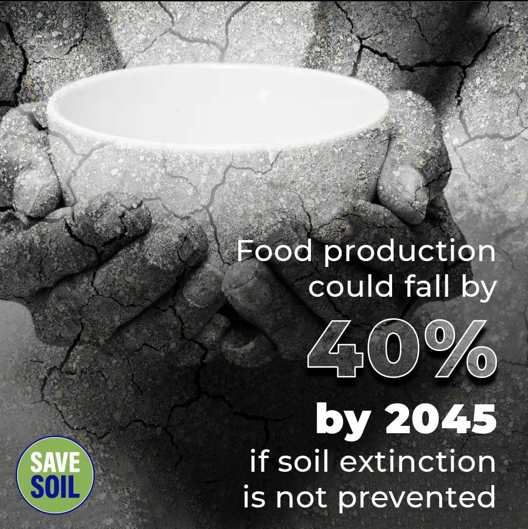girishjohar's tweet photo. As per recent studies, soil revitalisation is very critical... we owe this to our future generations...
Soil health is important.
#SaveSoil 
@cpsavesoil 
@SadhguruJV 
#ConciousPlanet 
@UNCCD 
https://t.co/Sp7YhJqvyd 
Let's make it happen.
Apni Mitti Ki Khushboo 💫🌱 https://t.co/4gKc68d2SR