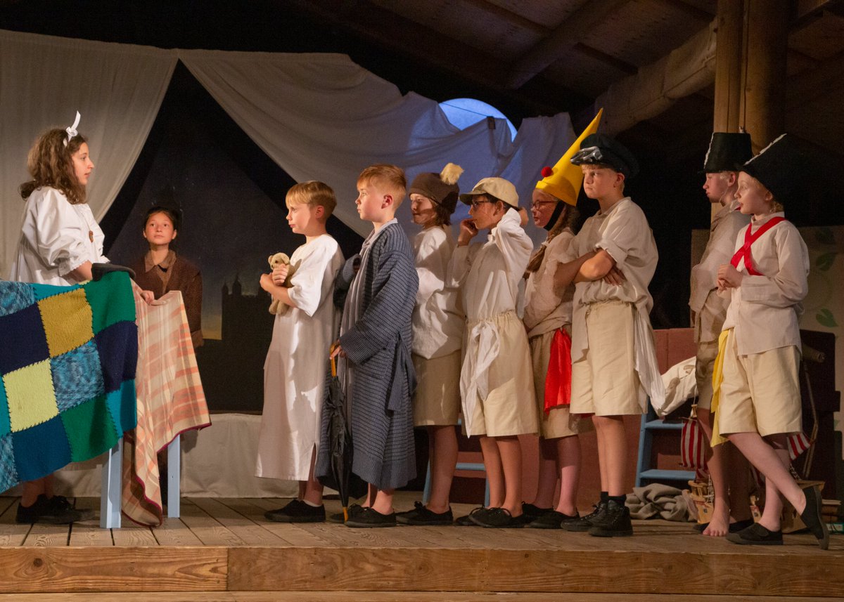 Happy memories from our summer production of 'Peter Pan' in July.  Thanks again to all those involved.   
Photo credit - Gillian Denny