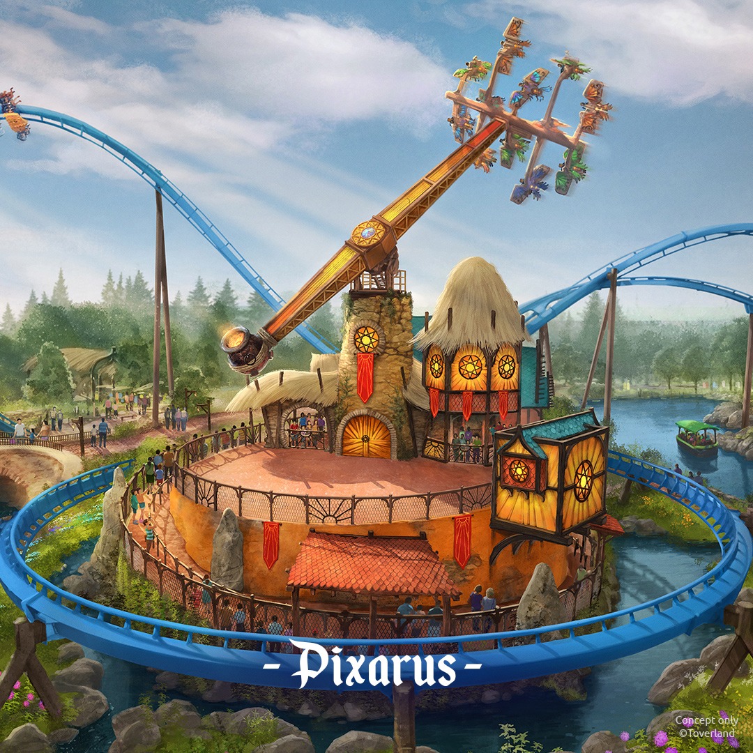 toverland's tweet photo. Je avontuur in Avalon wordt nog rijker in 2023 dankzij deze 4 nieuwe attracties 🤩✨ Leer zelf vliegen, spot draken, maak een tuintour en vier het verkleedfeestje mee.

👉Lees hier alles over de nieuwe attractietypes: https://t.co/GQZNLAh9mK #Toverland #Avalon2023 https://t.co/5XOCcoaRIt