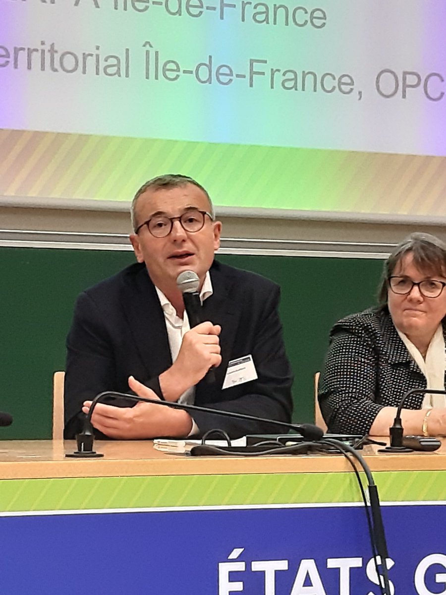 ARS_IDF's tweet photo. @Sante_Gouv @FrcsBraun #EGRHenSanté | Table ronde |
👌La formation par l’apprentissage dans les carrières du #soin : levier d'attractivité et fidélisation des jeunes➡️R.Lasserre @RomyLSM Directrice #EHPAD #ACPPA #PEAN et Déléguée régionale @SYNERPAcom #IDF et L. Barban Délégué @OPCOSante_IDF @OPCOSante https://t.co/G97J6sBkj9