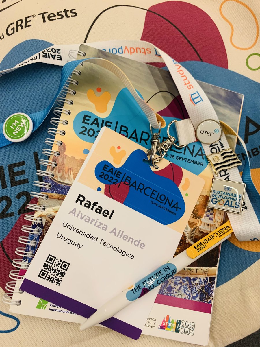 UtecGlobal's tweet photo. ¡@UTECuy presente en #EAIE2022 #Barcelona!
El mayor encuentro sobre #internacionalización #universitaria de #Europa.
Entre los días 13-16/09, el Coordinador de #UtecGlobal, @ralvariza, participa de la 32° Conferencia Anual de la @TheEAIE en Barcelona
(sigue) https://t.co/bQQ4rA6pGH