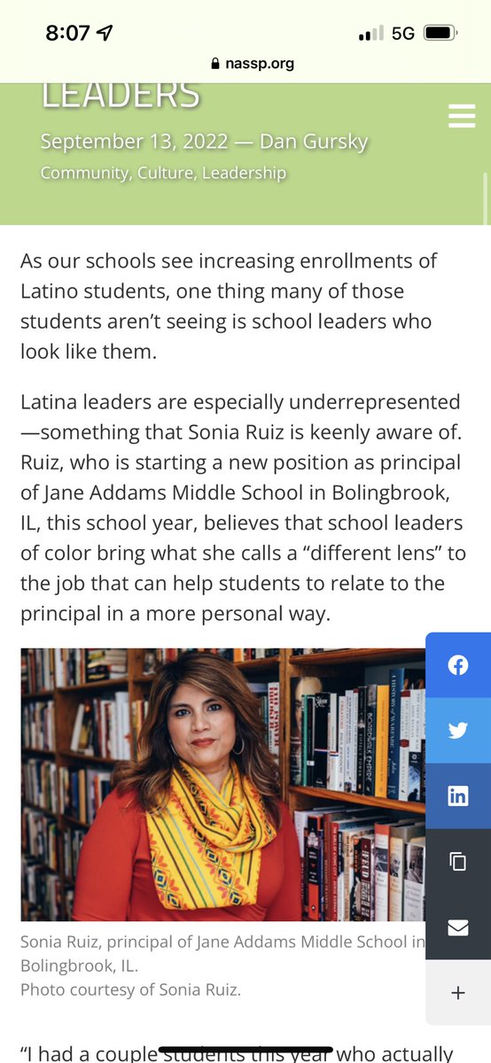 Extremely honored that our voices were captured in this article. The Growing Need for Latino School Leaders nassp.org/2022/09/13/the… via <a href="/NASSP/">National Assoc. of Secondary School Principals</a>.