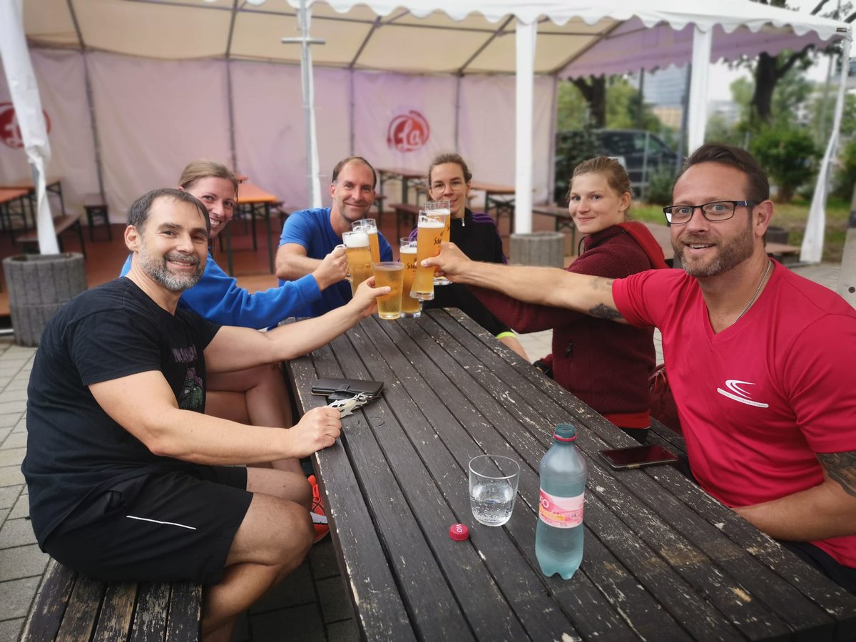 BorisRump's tweet photo. @M_Klaeber @DOSB @dsj4sport @sparkasse @BKK_24 Yes, hat viel Freude bereitet. Danke der Organisation. Und Cool-Down danach hat dann auch geschmeckt. https://t.co/9546HkC5Q8
