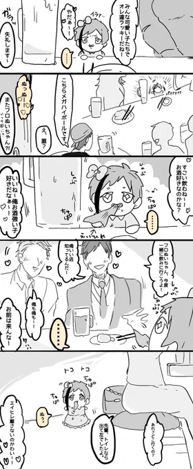 後輩に誘われ合コンに参加するフ口ぬいちゃん。(出逢い編)
※🤮表現有り 