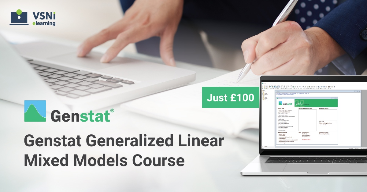 vsni's tweet photo. Analysing complex data? Not had a chance to look at the latest #Genstat course yet?

#GLMM #mixedmodels
Just £100
Link to course
https://t.co/7eV8Vuflrg
#randomvariation #dataanalysis #learn #tuesdaytraining https://t.co/ov90IkZWsf