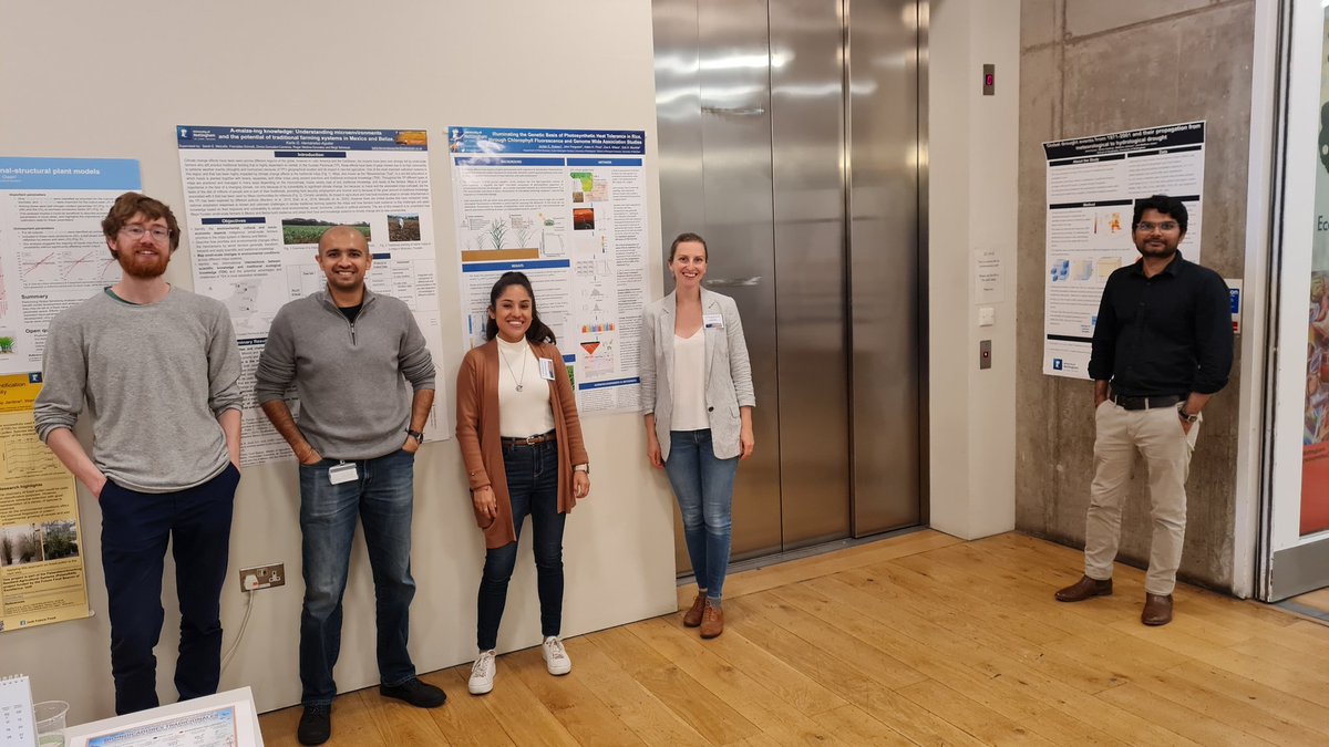 Some of the <a href="/PalaeoRAS/">PalaeoRAS</a> team presenting their research at the @UoNFutureFood symposium in Nottingham this afternoon! Neat interface between our agricultural past and future food systems.