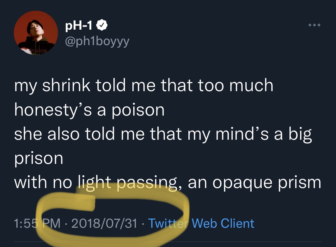 ph1boyyy's tweet photo. "SHRINK TOLD ME" was written 4 years ago https://t.co/AndcFFqJOl
