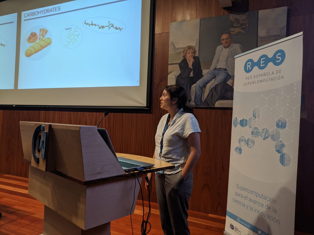 RES_HPC's tweet photo. Alba Nin-Hill, ganadora de la RES Outstanding Paper Award 2021, presenta:
🔹The Catalytic Reaction Mechanism of the β-Galactocerebrosidase Enzyme Deficient in Krabbe Disease
#JURES22
@UniBarcelona https://t.co/hqsSJ3fCFd
