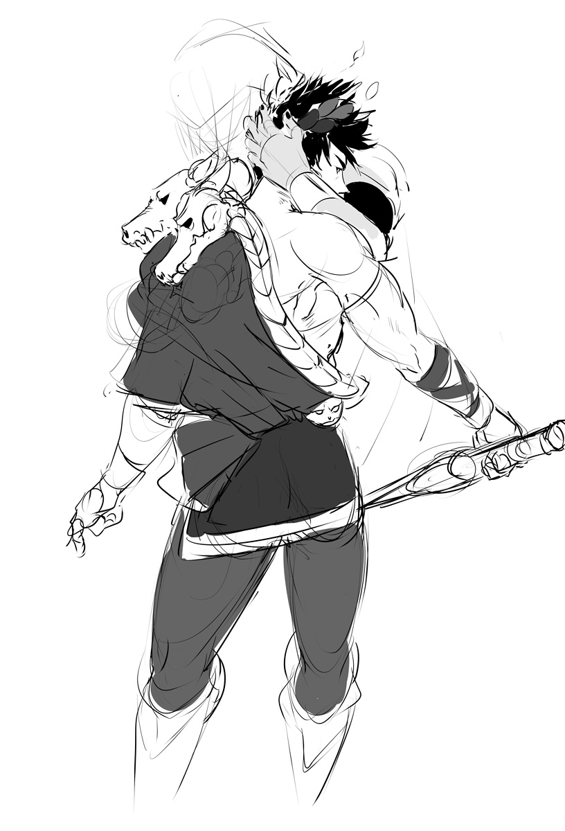 ingsevens's tweet photo. " his death defense" @HadesPromptWeek
 Day 5 "Romance"　#HadesPromptWeek https://t.co/ofKqKrhTKC