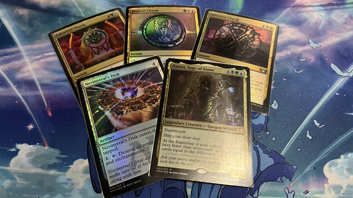 kingdoms_tv's tweet photo. The Magic Summit Highlight #21 : @Steve_Argyle 

Steve has painted some amazing pieces of Magic &amp; he’ll be bringing some original pieces to share in the #MTGSummit Art Gallery!

Like, RT, &amp; follow @Steve_Argyle &amp; @kingdoms_tv for a chance to win all of  these foil cards he drew https://t.co/E5FhwyKDj1