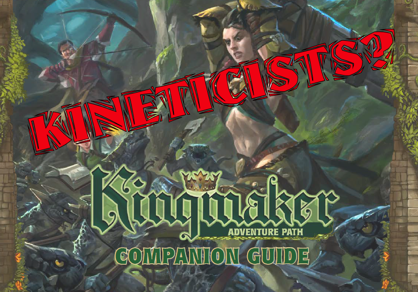 knowdirection's tweet photo. Rob Pontious uses the playtest rules to build the missing #pathfinder2e Kingmaker kinesticist companions in the latest Investing In.
https://t.co/fMnvHpiVia https://t.co/OWICunAp8f