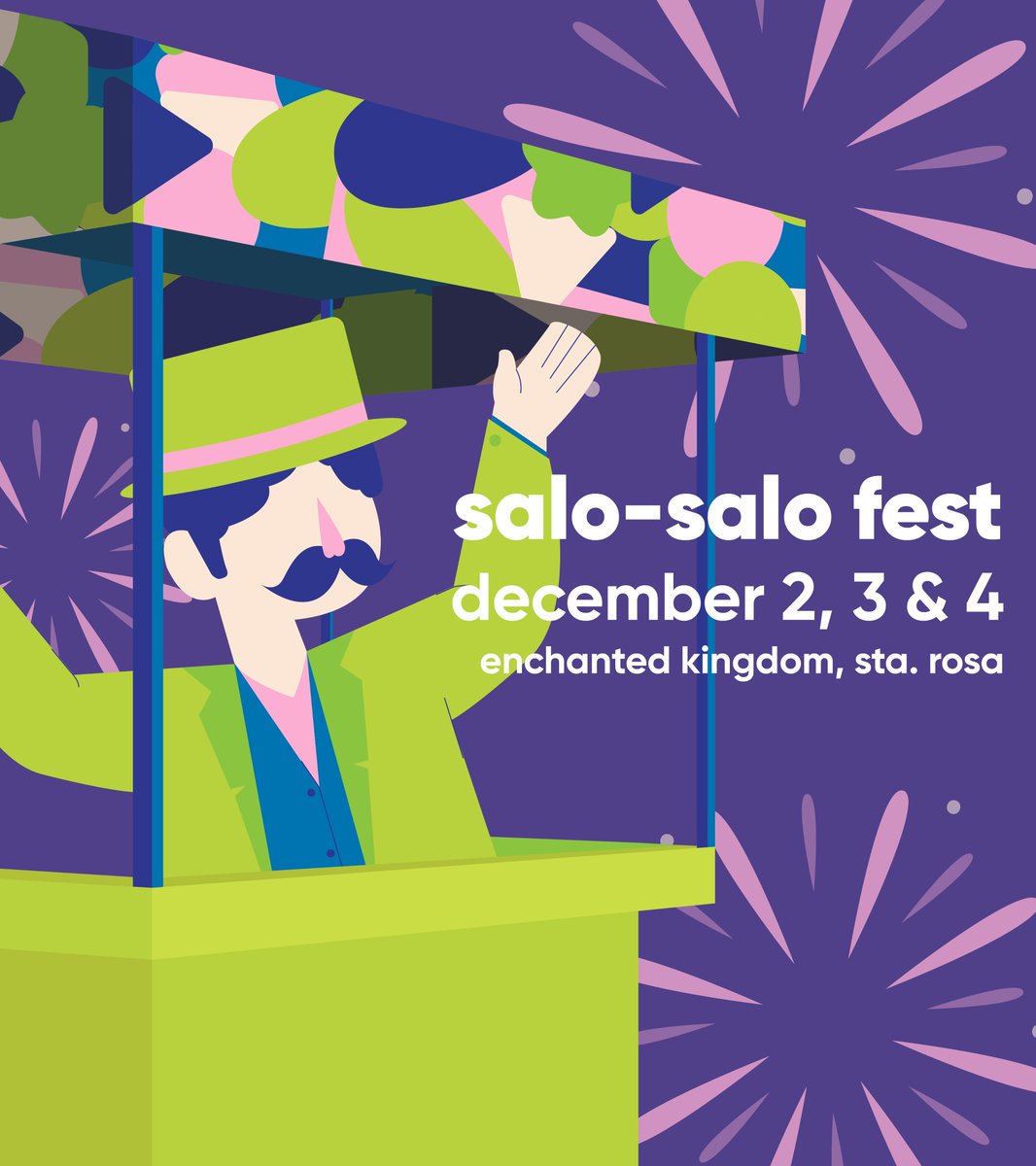 HelloTickelo's tweet photo. Are you ready for a new Christmas tradition? 👀✨
#Karpos presents, #Salo#SaloFest🎄 the Philippines’ first ever theme park music festival 🎡
A #PaskongPinoy you wouldn’t want to miss!
Tickets go on sale on September 19, 10AM via https://t.co/lcvFnDhJJe 🎫 https://t.co/ZvKMz48FB2