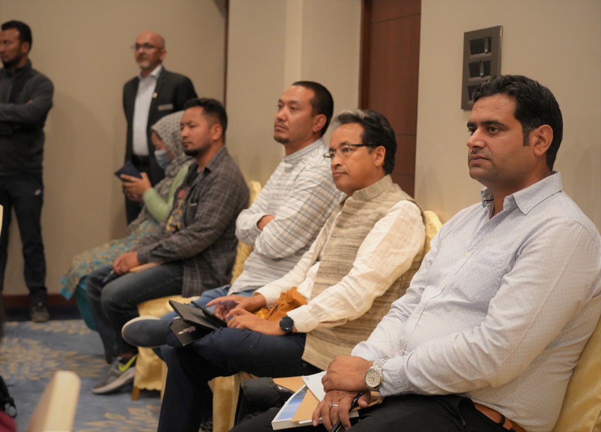 LAHDC LEH (@lahdc_leh) on Twitter photo CEC <a href="/tashi_gyalson/">Tashi Gyalson</a> attends workshop on 'Sustainable Space Heating Solutions in Ladakh' organised by <a href="/WWFINDIA/">WWF-India</a>.
H'CEC stresses the need to have absolute technological solutions for having sustainable space heating systems in Ladakh.
<a href="/DIPR_Leh/">DIPR Leh</a> <a href="/ddnewsladakh/">DD NEWS LADAKH</a> <a href="/PBLadakh/">Prasar Bharati Ladakh</a> <a href="/FOBLeh/">@FOBLeh</a> CEC <a href="/tashi_gyalson/">Tashi Gyalson</a> attends workshop on 'Sustainable Space Heating Solutions in Ladakh' organised by <a href="/WWFINDIA/">WWF-India</a>.
H'CEC stresses the need to have absolute technological solutions for having sustainable space heating systems in Ladakh.
<a href="/DIPR_Leh/">DIPR Leh</a> <a href="/ddnewsladakh/">DD NEWS LADAKH</a> <a href="/PBLadakh/">Prasar Bharati Ladakh</a> <a href="/FOBLeh/">@FOBLeh</a>