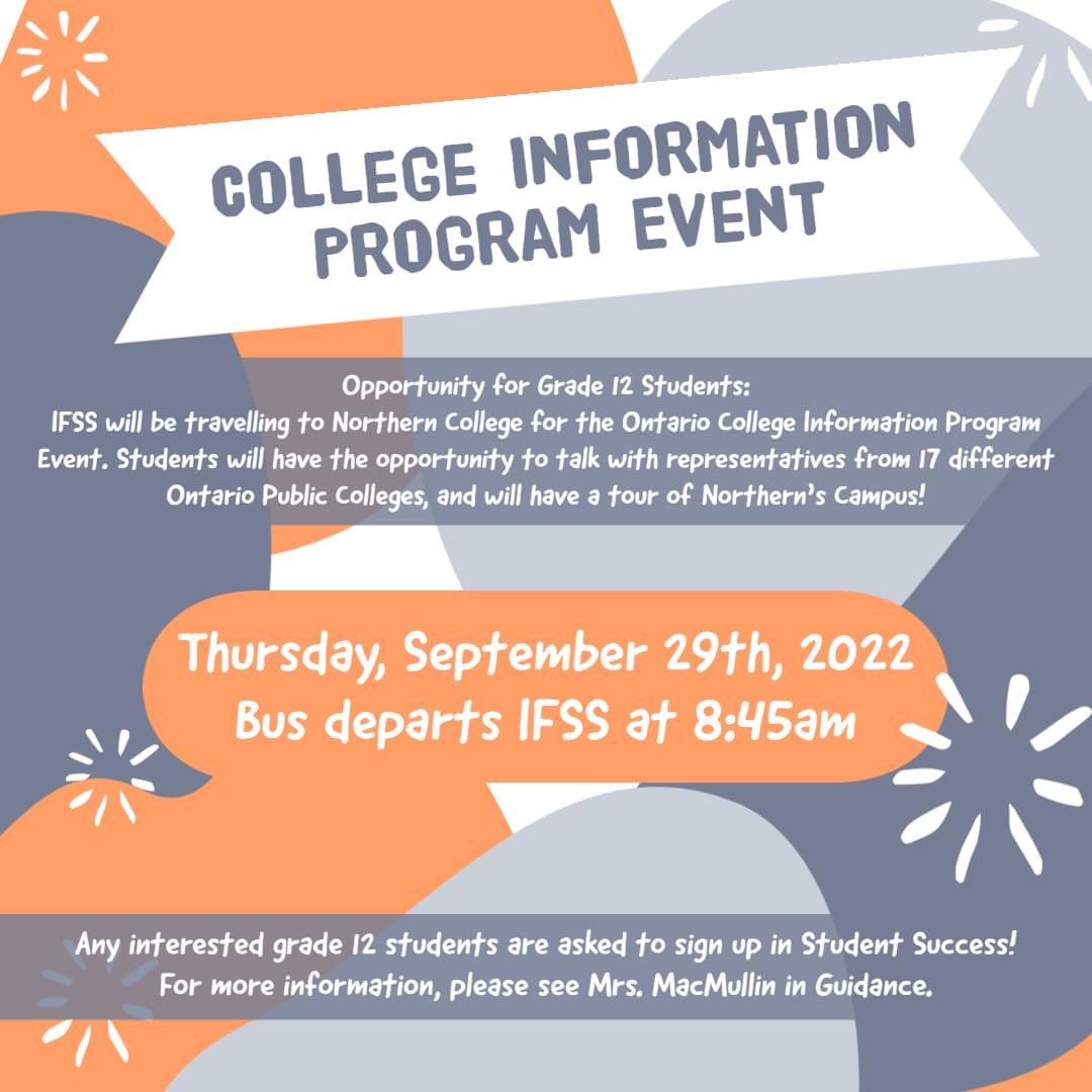 A great opportunity for Grade 12 students! Check it out!