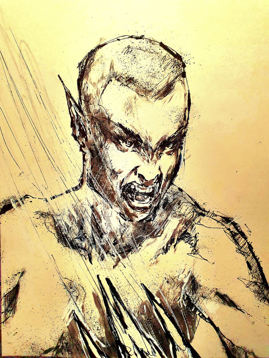 Ivanobit's tweet photo. fast #draw #portrait for a twitch conquest by @sonia_ms_
#schetchbook #comics #comic #comicart #drawing #draw #schetching #paint #illustration #art #myart #comicbook #inking #artwork #ink #comicartist #traditionalart #manga #anime #womanportrait #soniacodrawing #Vampire https://t.co/g5T5mryBQx
