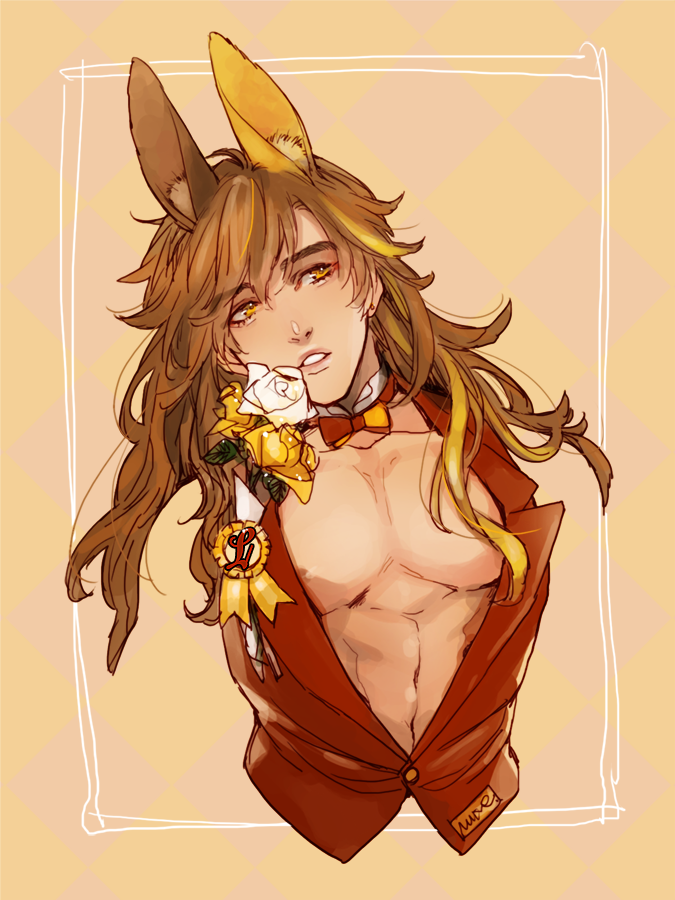 「【殿下】Bunny Boy. 」|糠床@めもれぽ在庫追加のイラスト