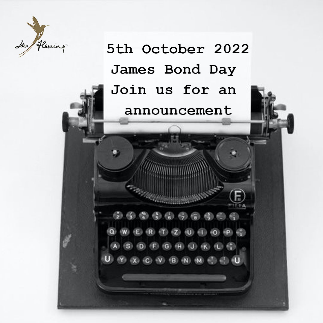 TheIanFleming's tweet photo. 👀👀👀

See you on James Bond Day! #007 https://t.co/RR0PX0iBhP