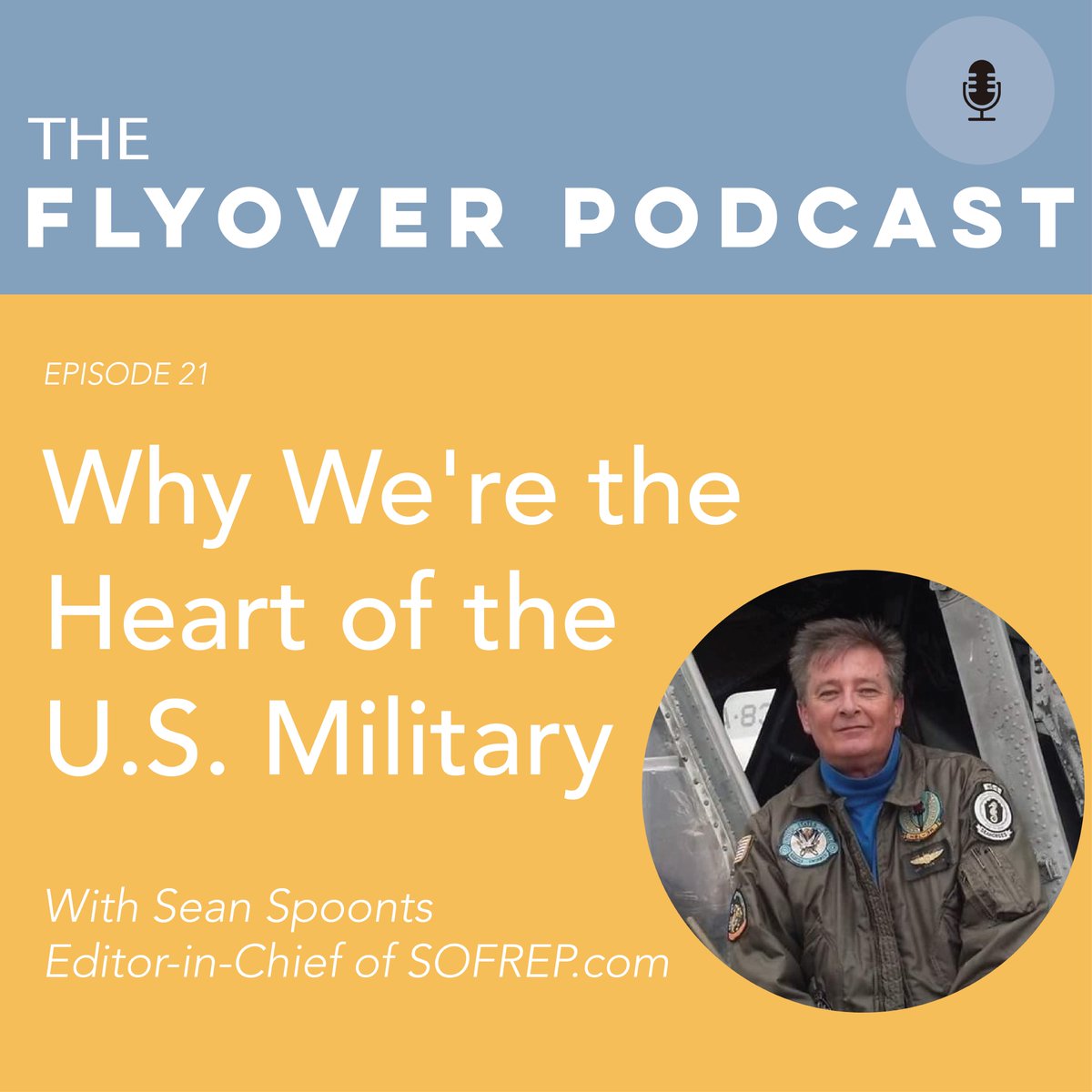 Flyover_US's tweet image. 🎙NEW PODCAST:

Shelby Kearns talks with Sean Spoonts, editor-in-chief of @sofrepofficial about the relationship between flyover states &amp;amp; the military, as well as the ways coastal media portrays military &amp;amp; heartland affairs – often incorrectly.

Listen: flyovercoalition.org/podcast/episod…