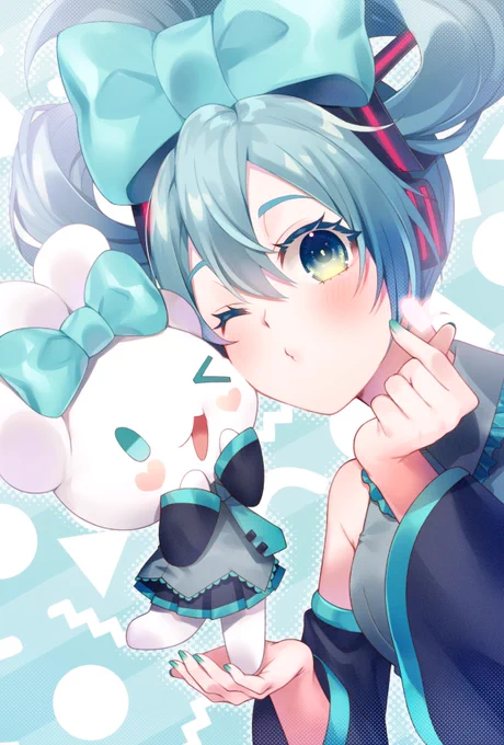シナミクちゃん#シナモンミク #シナミク #初音ミク 