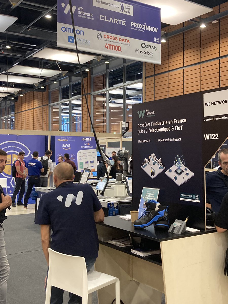 Très beau salon <a href="/SIDOevent/">SIDO Lyon - IoT, AI, ROBOTICS & XR EVENT</a> où l’illustration que nous avons choisie de l’industrie de demain passe par l’usage des cobots. Industriels, venez échanger sur vos enjeux 4.0. Stand W122
« La transformation digitale est l’avenir de l’industrie » 
<a href="/CLARTE_lab/">Clarté</a> <a href="/PROXINNOV/">Proxinnov</a>