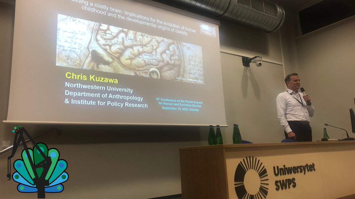 ptnce2022's tweet photo. #PTNCE22 PLENARY SESSION II: Dr. Christopher Kuzawa on "Building the costly human brain: Implications for the #evolution of humanʼs slow childhood growth and the developmental origins of #obesity risk"

#evolutionarypsychology #evopsych https://t.co/ZG5iYmDuEC