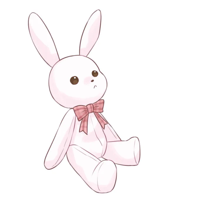 大昔に描いたうさぎさんかわいい 