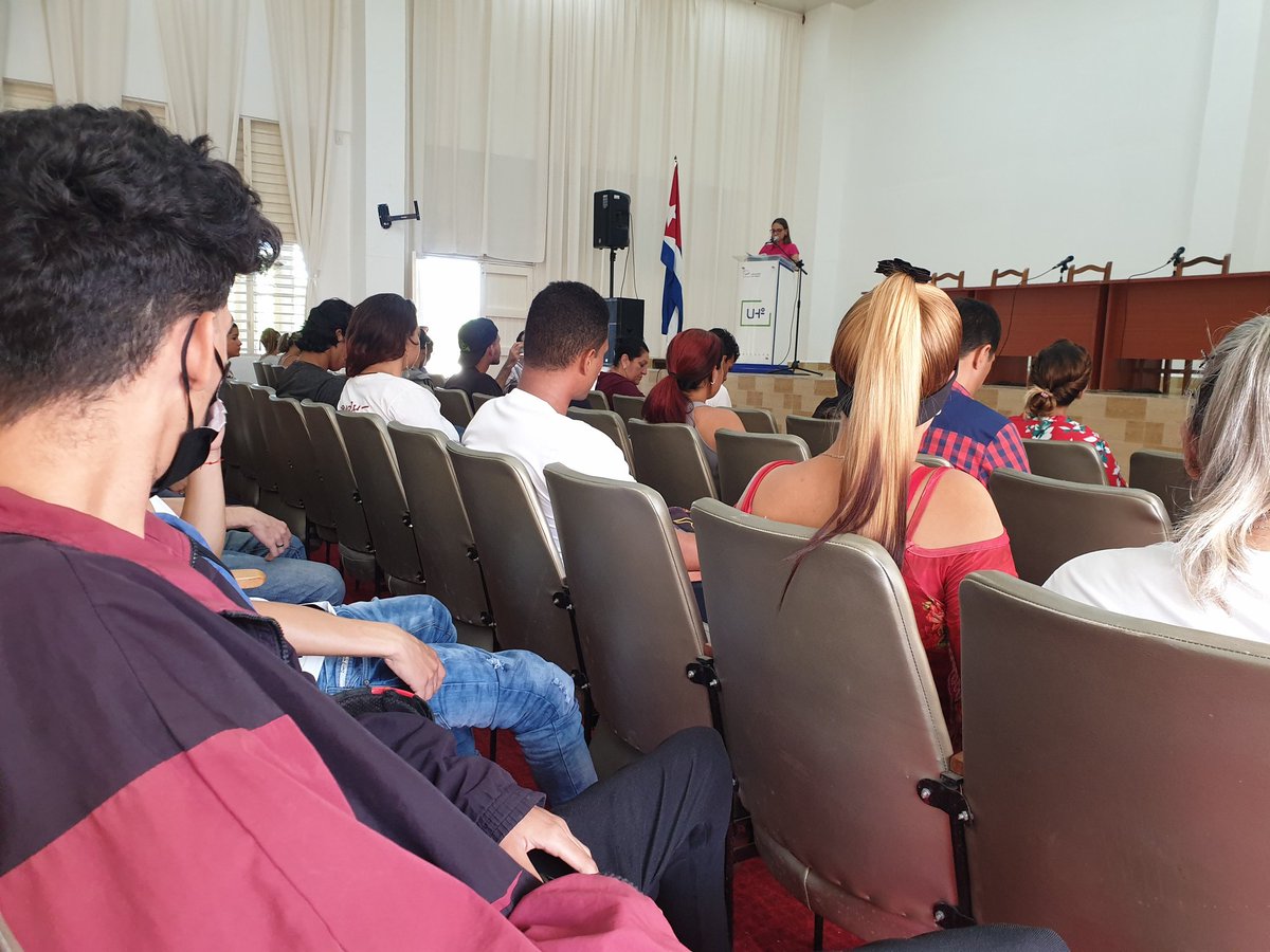 #RumboAl100FEU || Concluye hoy el #XCongresoFEU de la Facultad de Ciencias Naturales y Agropecuarias con la presentación de los principales planteamientos emanados de los debates establecidos por los estudiantes.

#VamosConTodo
<a href="/UHoPcc/">PCC Universidad de Holguín</a> <a href="/juventudhol/">juventudhol</a> <a href="/univholguinera/">UniversidadHolguin</a> @FeuUho