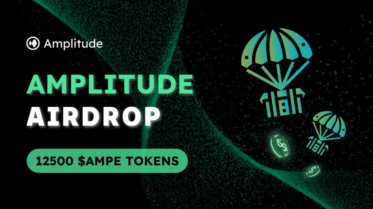🎁 It's giveaway time!

The Amplitude Democratization roll-out is in full effect!

We want to celebrate with you and airdrop $AMPE to our community!

🏆 12500 $AMPE prize
👑 250 winners split the prize equally
📅 Open until Sept. 25

Don't miss out! ⬇️ 
sweepwidget.com/view/Amplitude…