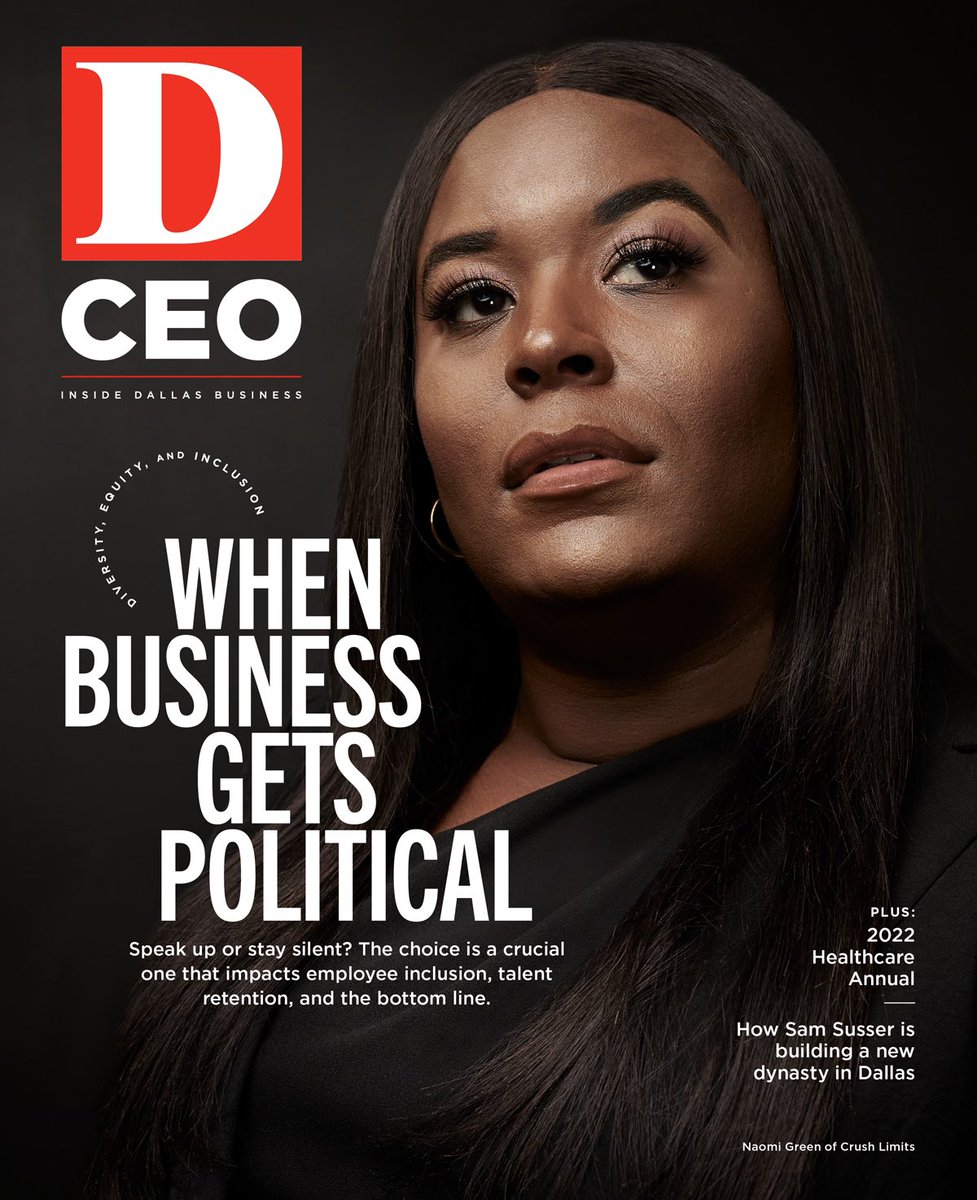 D CEO magazine tweet media