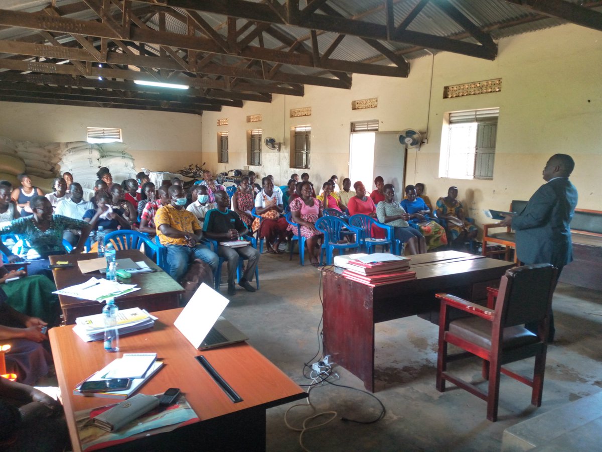 LocalOmoro's tweet photo. The IIP training ongoing. The Chief Administrative Officer address in the participants emphasis in on effective service delivery https://t.co/LApuJfk9Cq